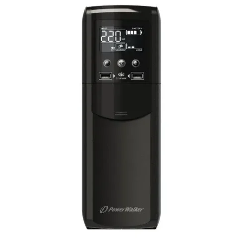 Alternative view of PowerWalker UPS Line-In CSW 1200VA 4xFR OUT RJ11/RJ45 IN/OUT US