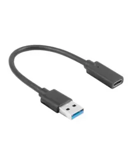 Alternative view of Lanberg адаптер USB TYPE-C (F) AM 3.1 15 cm