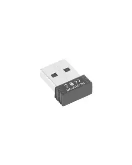 Alternative view of Lanberg Network card USB NANO N150 1 internal antenna NC-0150-WI