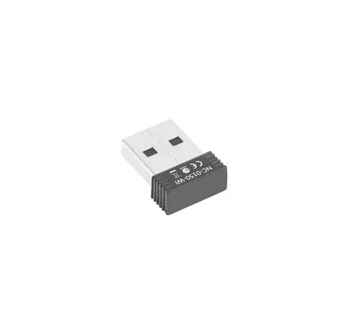 Alternative view of Lanberg Network card USB NANO N150 1 internal antenna NC-0150-WI