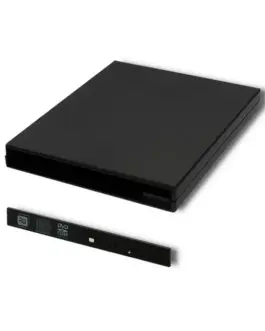 Qoltec Optical driver case CD/ DVD SATA USB2.0 9.5mm