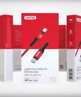 Unitek кабел USB-C – Lightning 1M