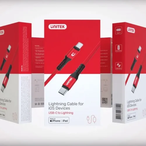 Unitek кабел USB-C – Lightning 1M