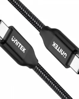 Alternative view of Unitek кабел USB-C - USB-C PD 2M, M/M, C14059BK