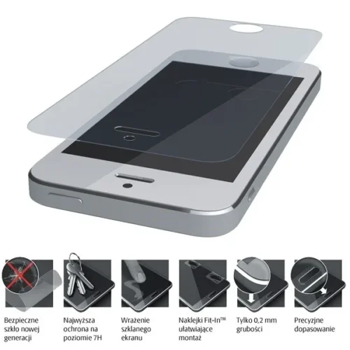 Alternative view of 3MK Hybrid Glass FlexibleGlass iPhone 11
