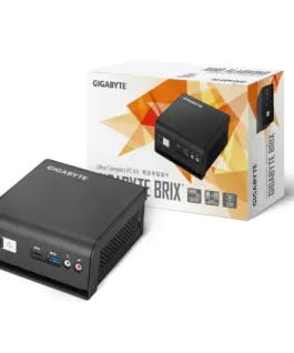 Alternative view of Настолен компютър Gigabyte Brix Intel Pentium N6005 up to 2.8 GHz, 1 x SO-DIMM DDR4, m.2 SSD