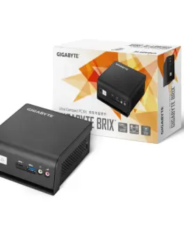Alternative view of Настолен компютър Gigabyte Brix Intel Pentium N6005 up to 2.8 GHz, 1 x SO-DIMM DDR4, m.2 SSD