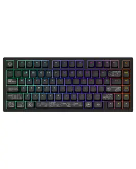 Геймърскa безжична клавиатура Dark Project ALU81A Terra Nova Black RGB