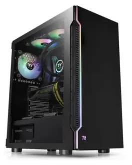 Thermaltake Компютър case - H200 Tempeчервен Glass