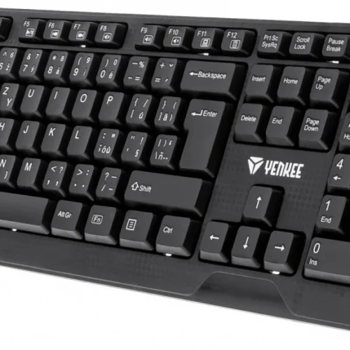 YENKEE Universal keyboard YKB 1002 CS USB spill-resistant
