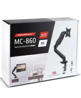 Maclean черен стойка за монитор MC-860