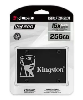 Kingston SSD KC600 SERIES 256GB SATA3 2.5 550/500 MB/s