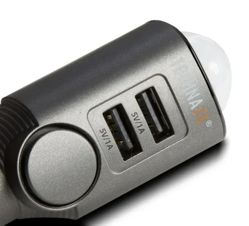 Alternative view of Technaxx Deutschland GmbH & Co. KG TX-100 Car Alarm + USB Carr Charge