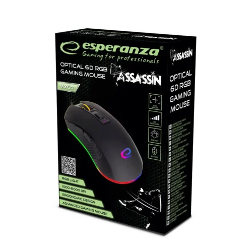 Esperanza Gaming 6d optical mouse usb assassin