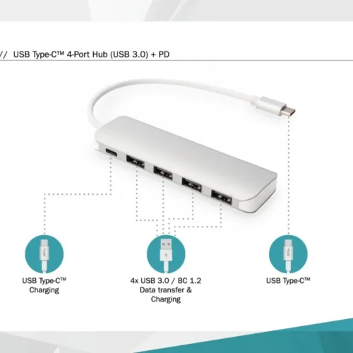 Digitus Hub 4-port USB 3.0 DA-70242-1