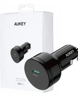 AUKEY CC-Y13 зарядно за кола 1xUSB-C Power Delivery 45W 3A