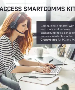 Alternative view of Външна звукова карта Creative Sound Blaster X1, USB-C, DAC, Super X-FI