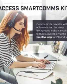 Alternative view of Външна звукова карта Creative Sound Blaster X1, USB-C, DAC, Super X-FI