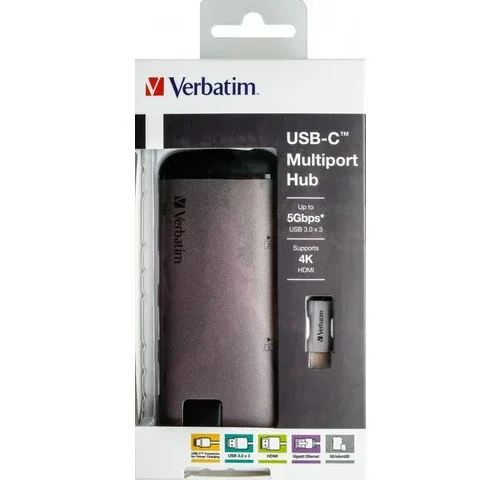 Verbatim Multi Port USB-C 3.1