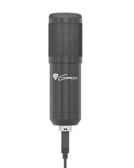 Alternative view of Genesis Microphone Genesis Radium 400 studio