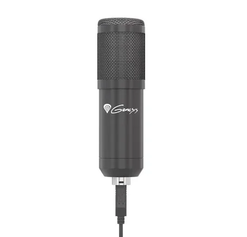 Alternative view of Genesis Microphone Genesis Radium 400 studio