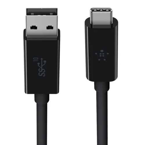 Belkin кабел USB-C to USB A 3.1 1m черен