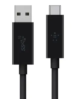 Belkin кабел USB-C to USB A 3.1 1m черен