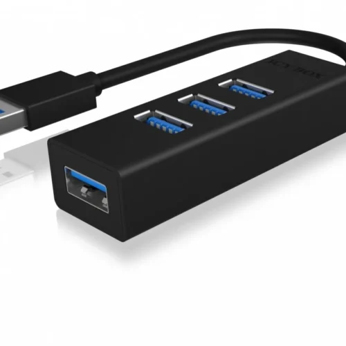 Alternative view of IcyBox IB-HUB1419-U3 USB 3.0 to 4-Port Type-