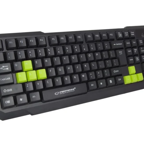 Esperanza Usb gaming keyboard aspis зелен