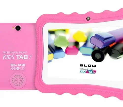 BLOW Таблет KidsTAB7.4HD2 quad розов + case