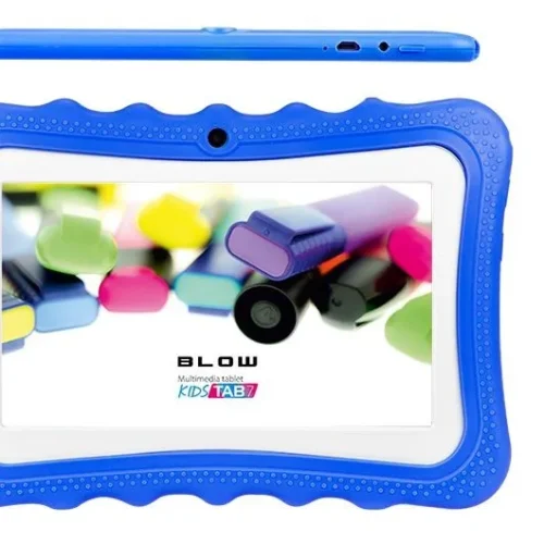 BLOW Таблет KidsTAB7.4HD2 quad син+ case