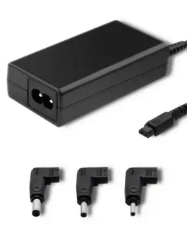 Alternative view of Qoltec Power адаптер designed for Acer 65W 3plugs