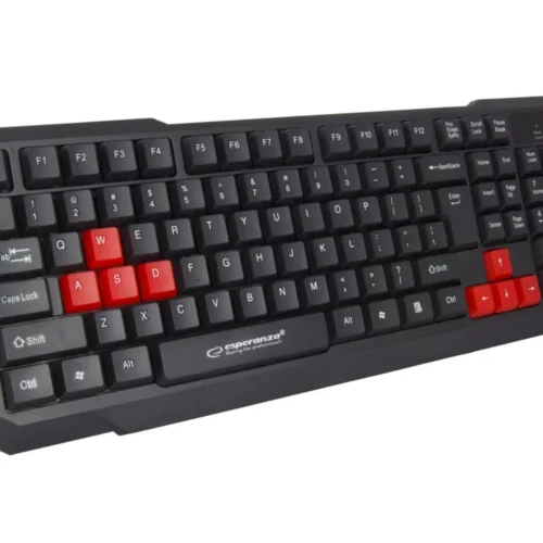 Esperanza Usb keyboard aspis червен