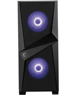 Alternative view of MSI кутия за компютър MAG FORGE 100M RGB FAN Glass Window 2xUSB