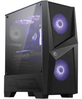 MSI кутия за компютър MAG FORGE 100M RGB FAN Glass Window 2xUSB