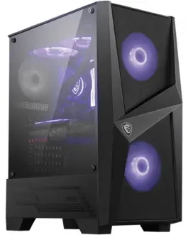 MSI кутия за компютър MAG FORGE 100M RGB FAN Glass Window 2xUSB