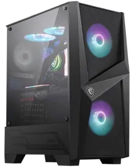 MSI кутия за компютър MAG FORGE 100R ARGB FAN Glass Window 2xUSB