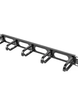 Alternative view of Lanberg органайзер за кабели за шкаф 19 1U Typ B черен AK-1205-