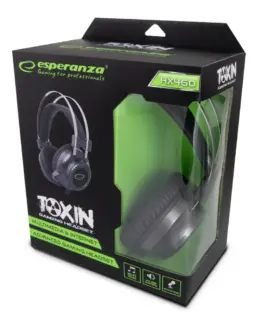 Esperanza Stereo gaming hedaphones with microphone toxin
