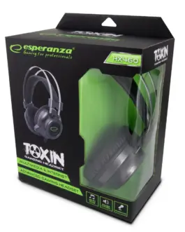 Esperanza Stereo gaming hedaphones with microphone toxin