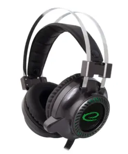 Alternative view of Esperanza Stereo gaming hedaphones with microphone toxin