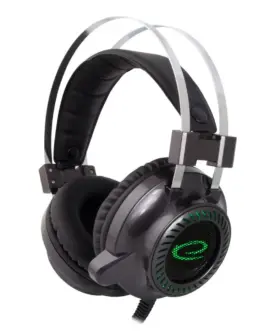 Alternative view of Esperanza Stereo gaming hedaphones with microphone toxin