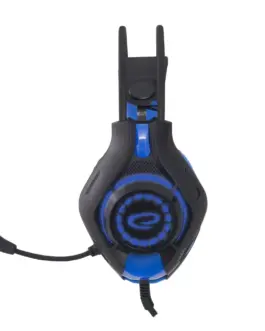 Alternative view of Esperanza Gaming слушалки with microphone deathstrike blue