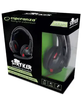 Esperanza Gaming headphone with microphone stryker