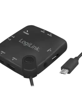LogiLink Micro-USB OTG multifunct ion hub and card reader