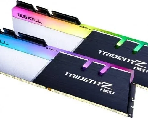 Alternative view of G.SKILL памет за компютър - DDR4 64GB (2x32GB) TridentZ RGB Neo AMD 3200MHz CL16 XMP2
