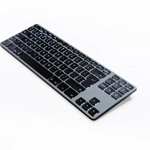 Matias Keyboard aluminum Mac Tenkeyless RGB Space Gray