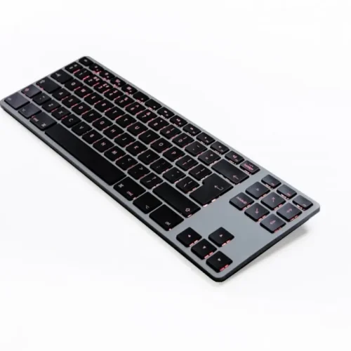 Matias Keyboard aluminum Mac Tenkeyless RGB Space Gray