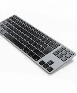 Alternative view of Matias Keyboard aluminum Mac Tenkeyless bluetooth Space Gray