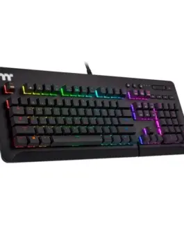 Thermaltake Gaming клавиатура eSports Level 20 GT RGB черен Cherry MX Blue